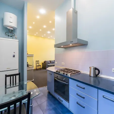 公寓 Kievacccommodation Near Gulliver 24h Self Check-in *